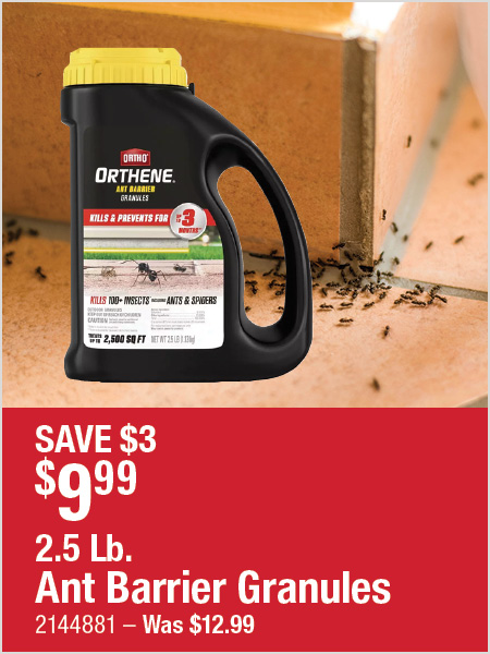 2.5 Lb. Ant Barrier Granules